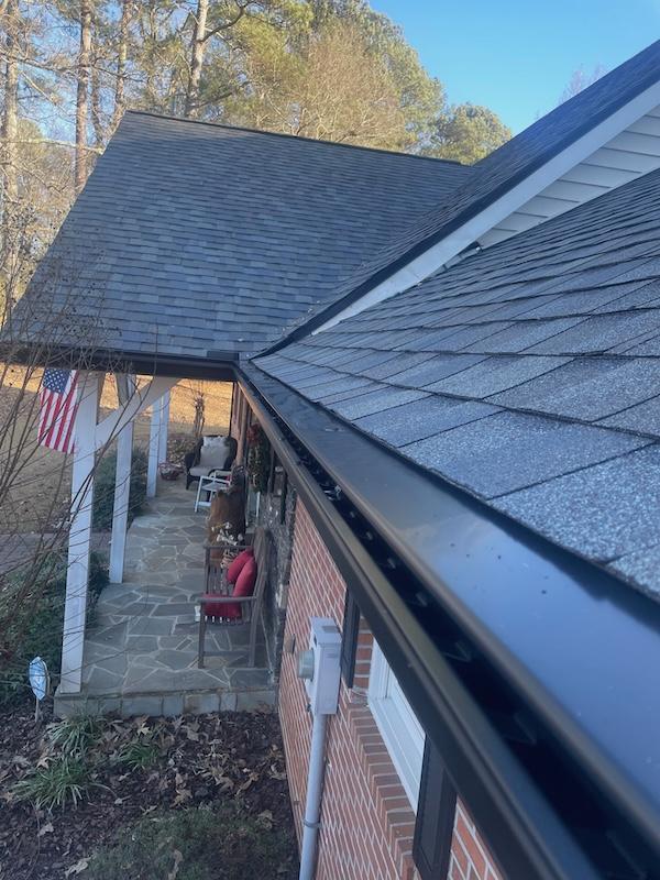 Storm Damage Roof Repair Example