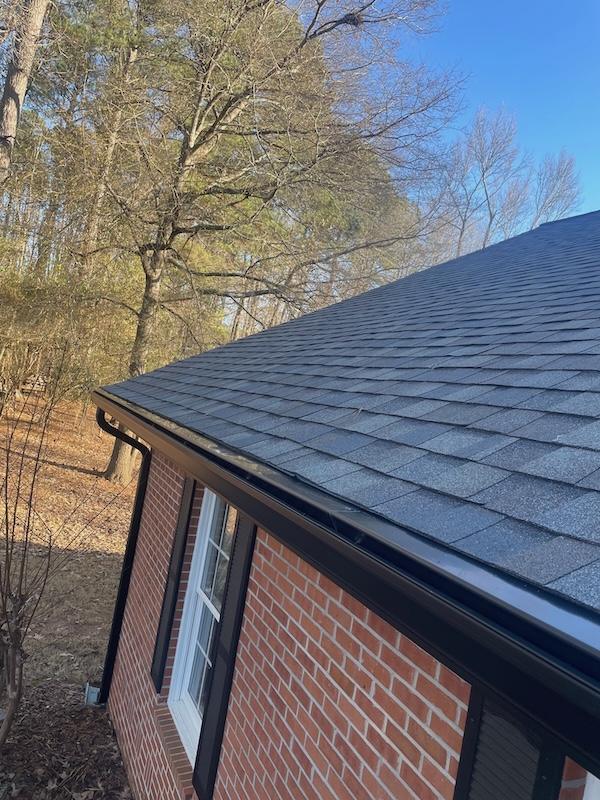 Roof and Gutters Installed